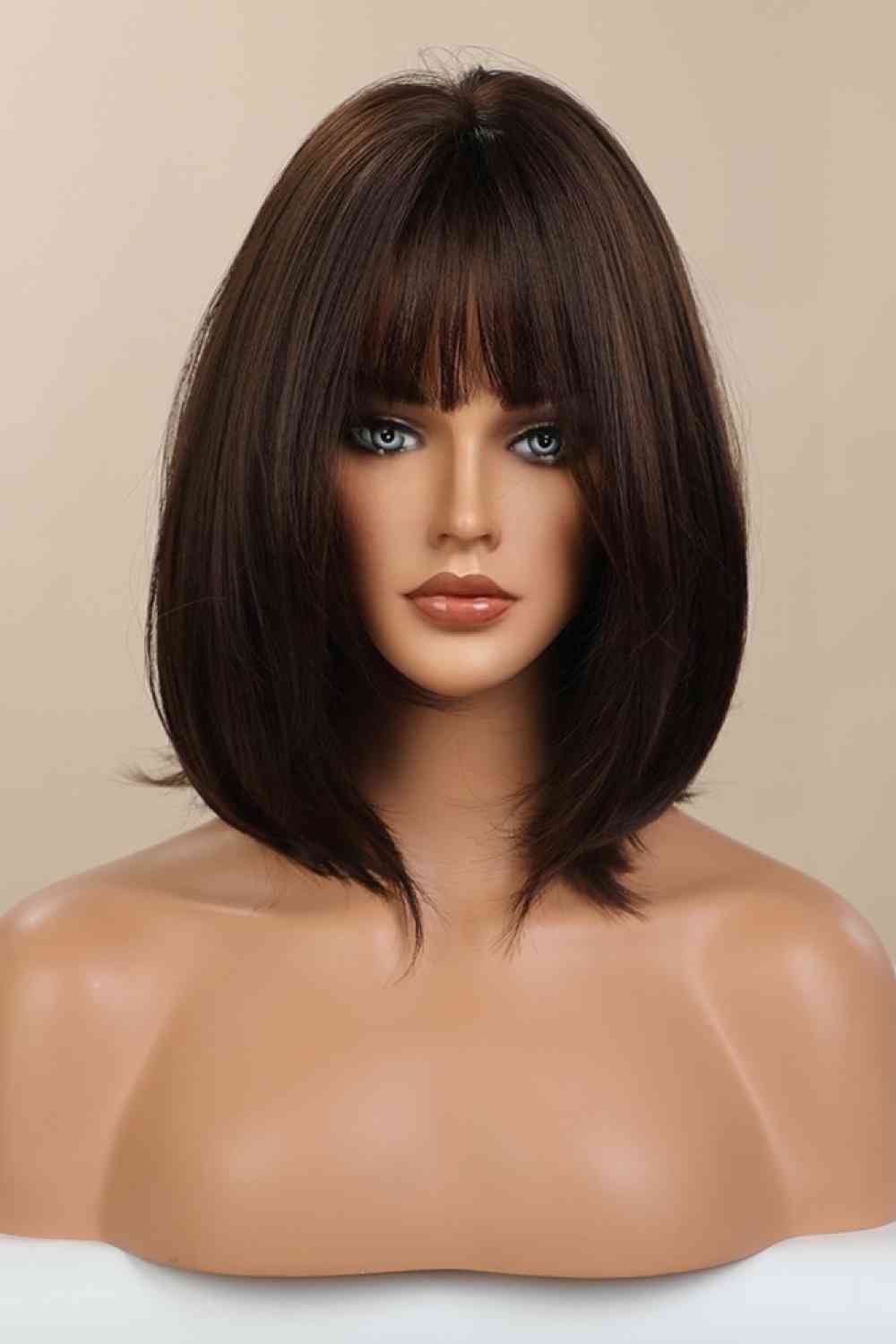 Full-Machine Bobo Synthetic Wigs 9'' - lolaluxeshop