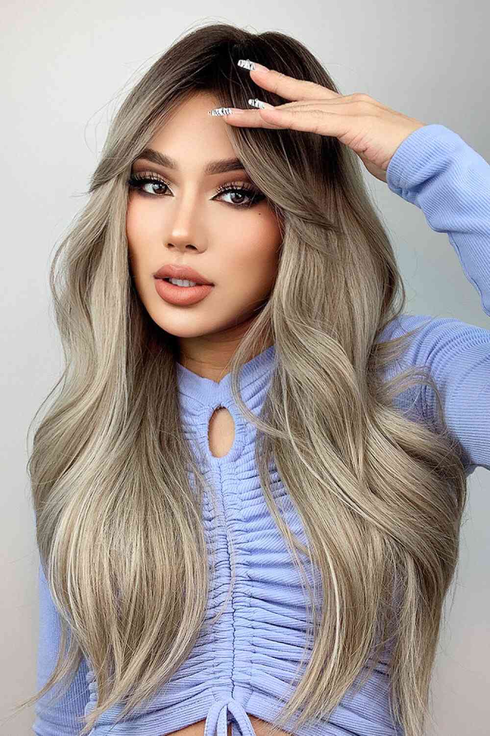 Full Machine Long Wave Wigs 26'' - lolaluxeshop