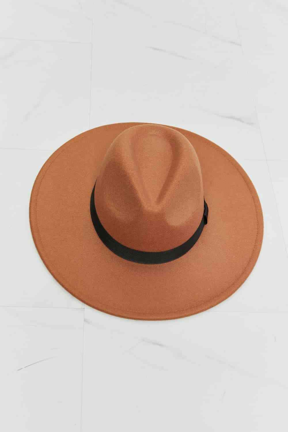 Fame Enjoy The Simple Things Fedora Hat - lolaluxeshop