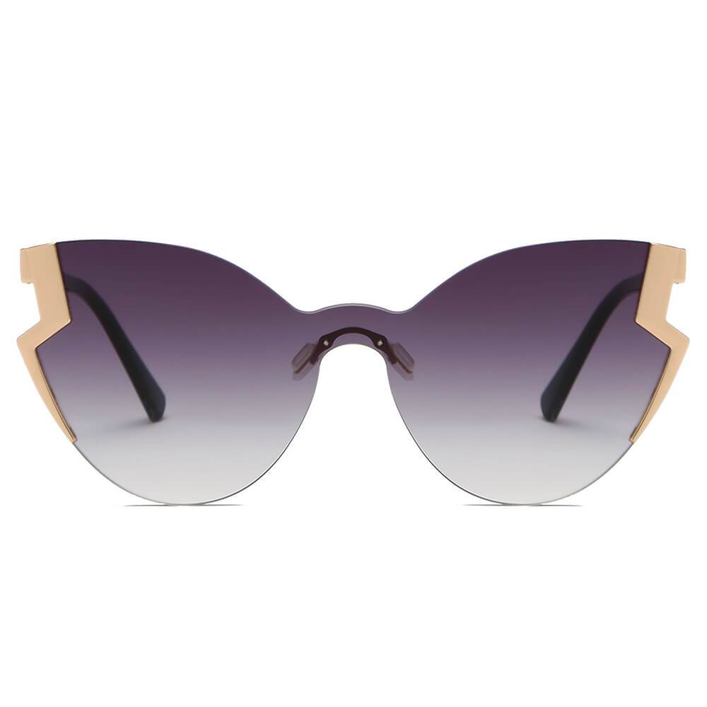 DECATUR | Women Fashion Oversize Cat Eye Sunglasses - lolaluxeshop