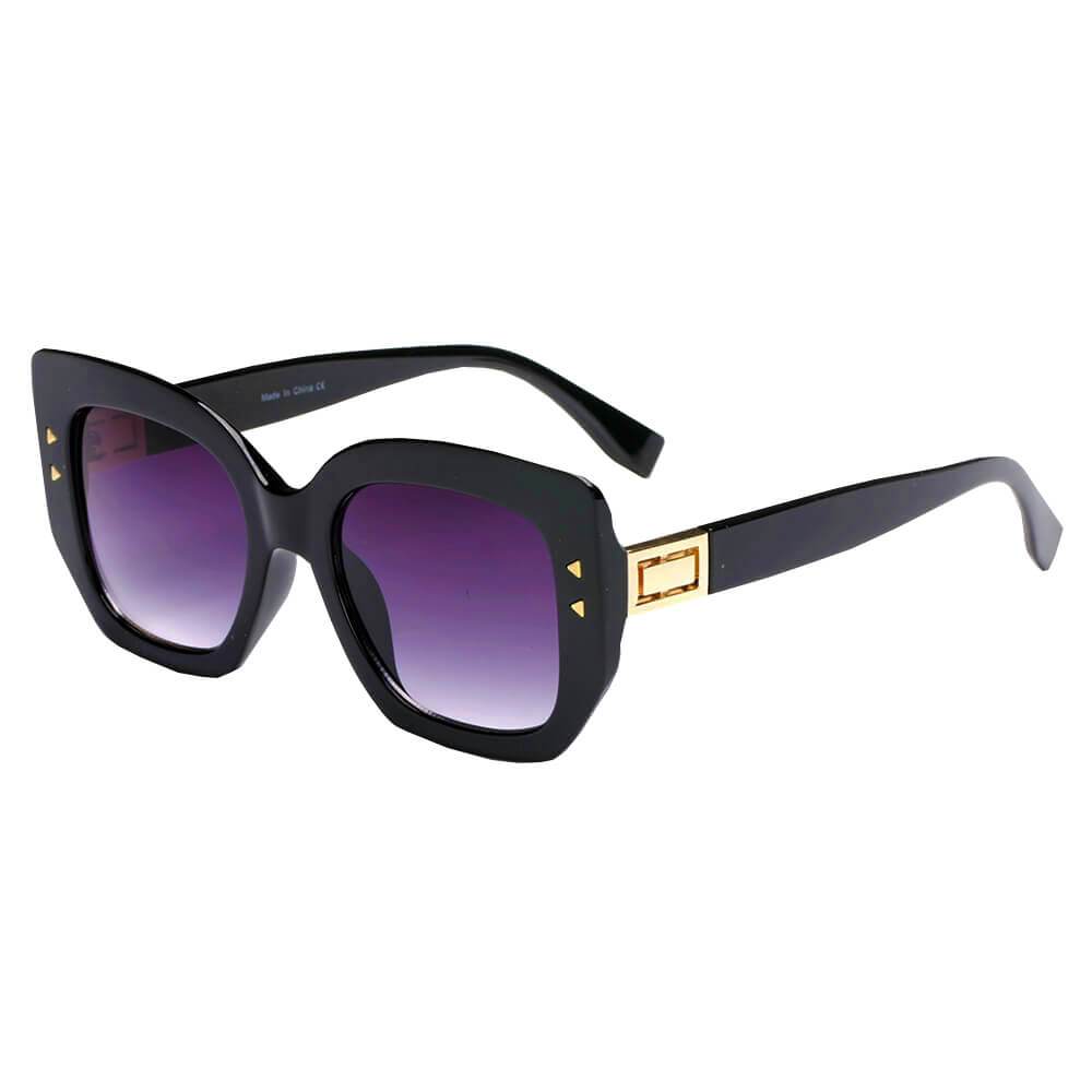 NASHUA | Women Designer Square Feline Cat Eye Fashion Sunglasses - lolaluxeshop