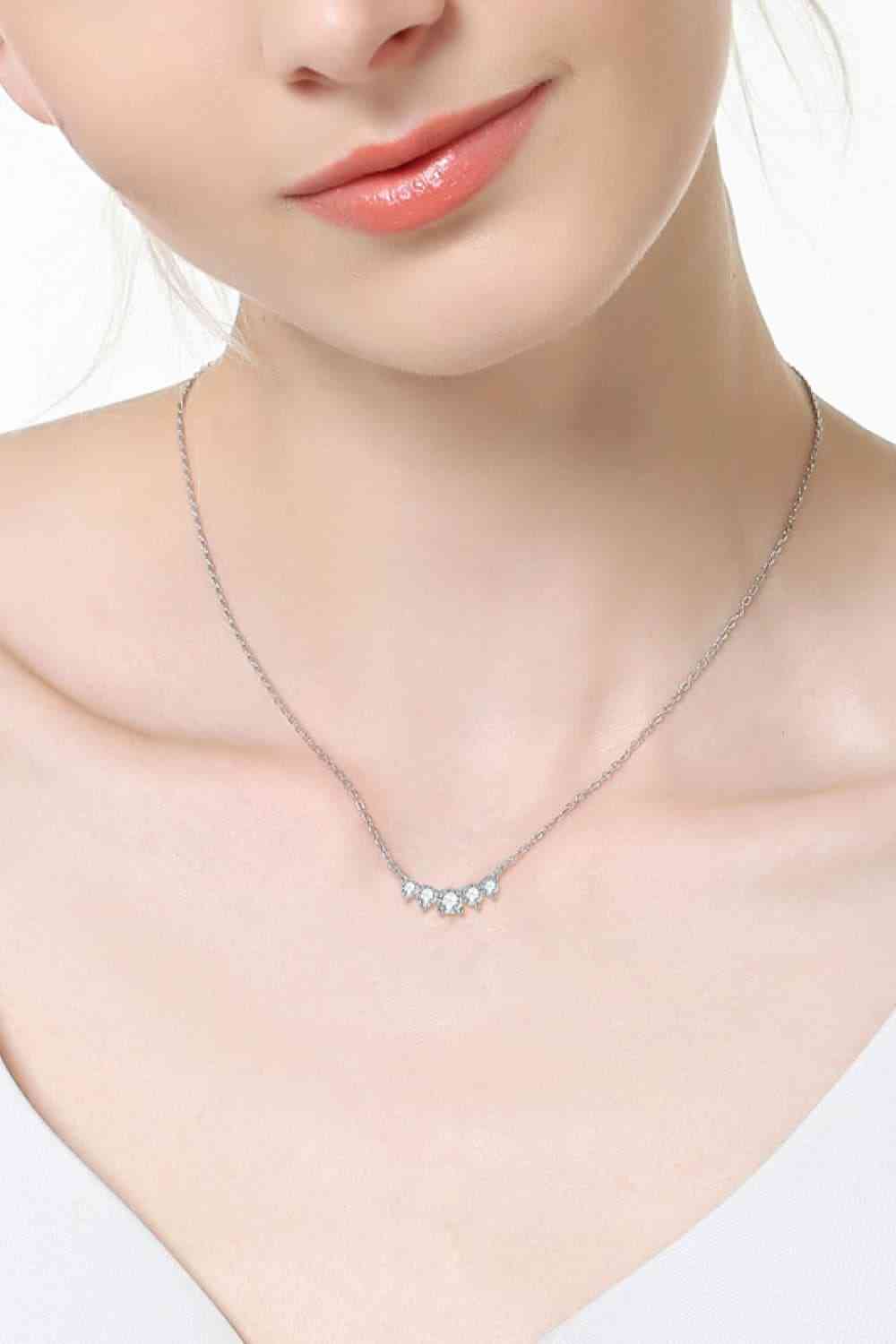 Moissanite Pendant Necklace - lolaluxeshop