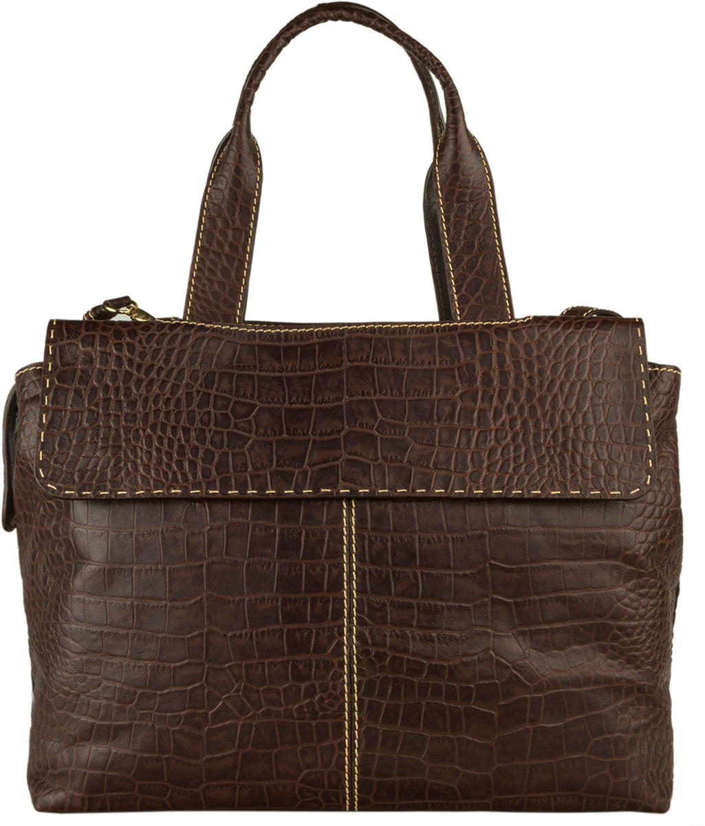 Hidesign Women's Leather Laptop Work Bag - LOLA LUXE