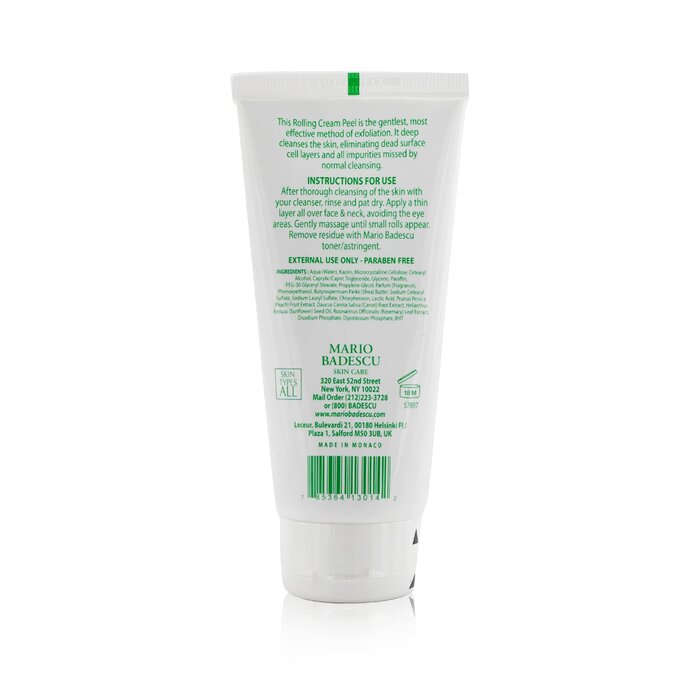 MARIO BADESCU - Rolling Cream Peel With AHA - For All Skin Types - LOLA LUXE