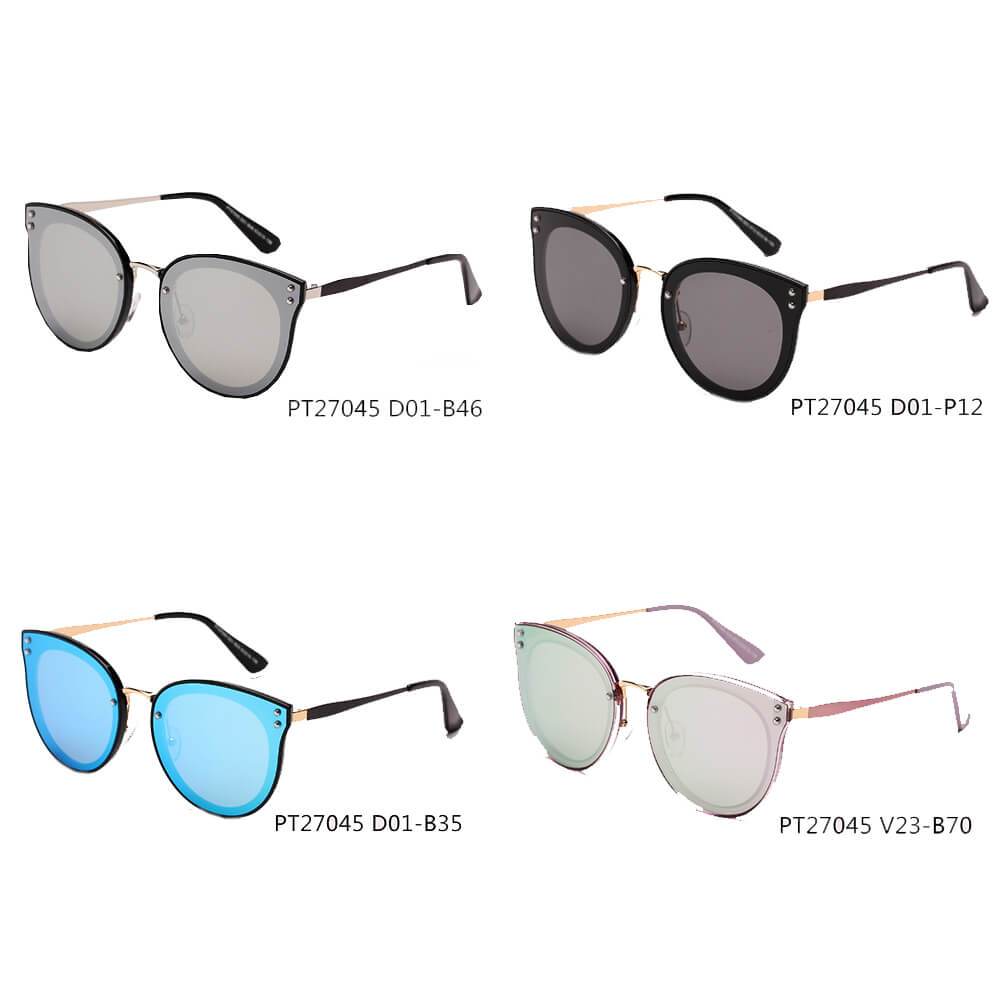 RIMINI | Women Round Cat Eye Fashion Sunglasses - lolaluxeshop