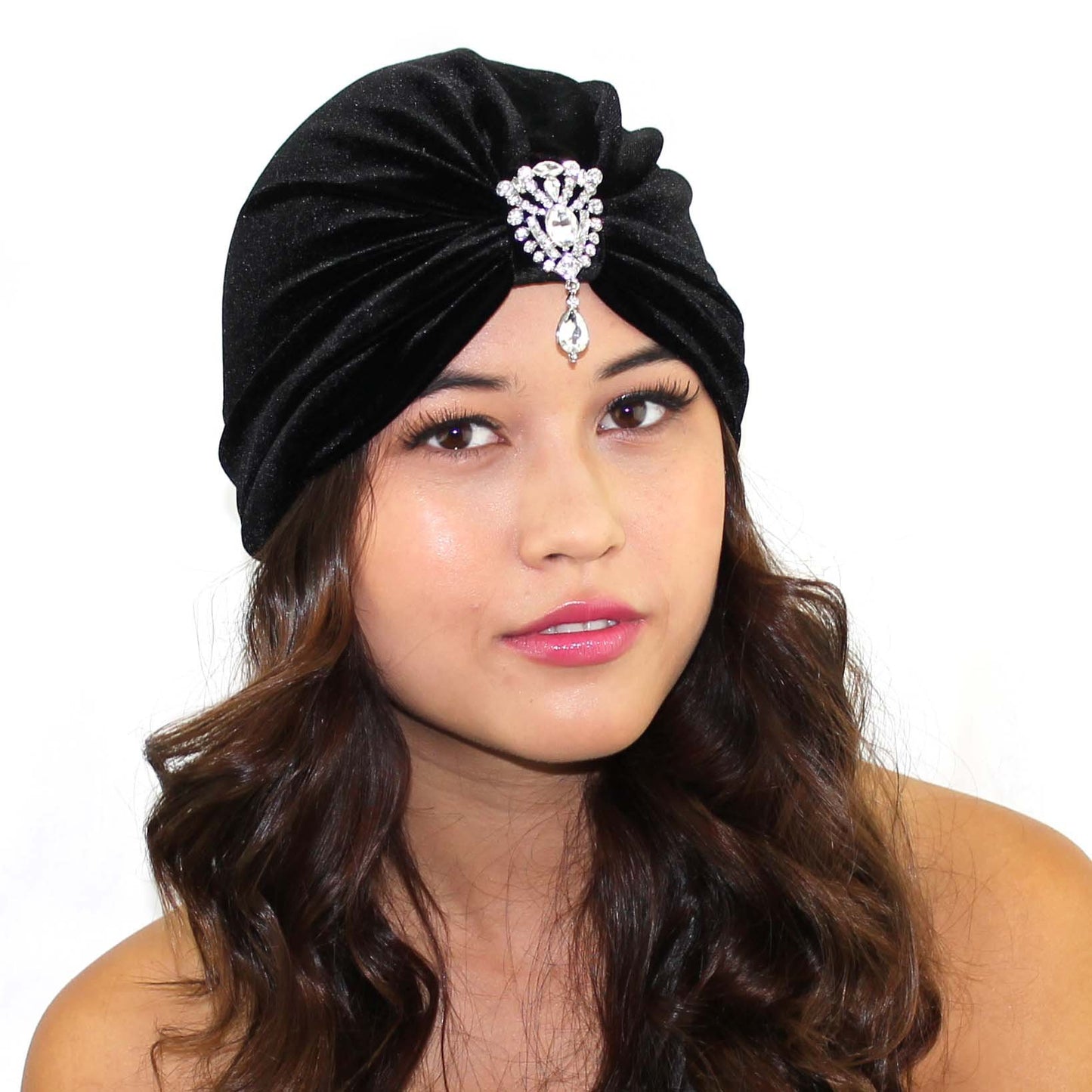 Flapper Pendant Turban - LOLA LUXE