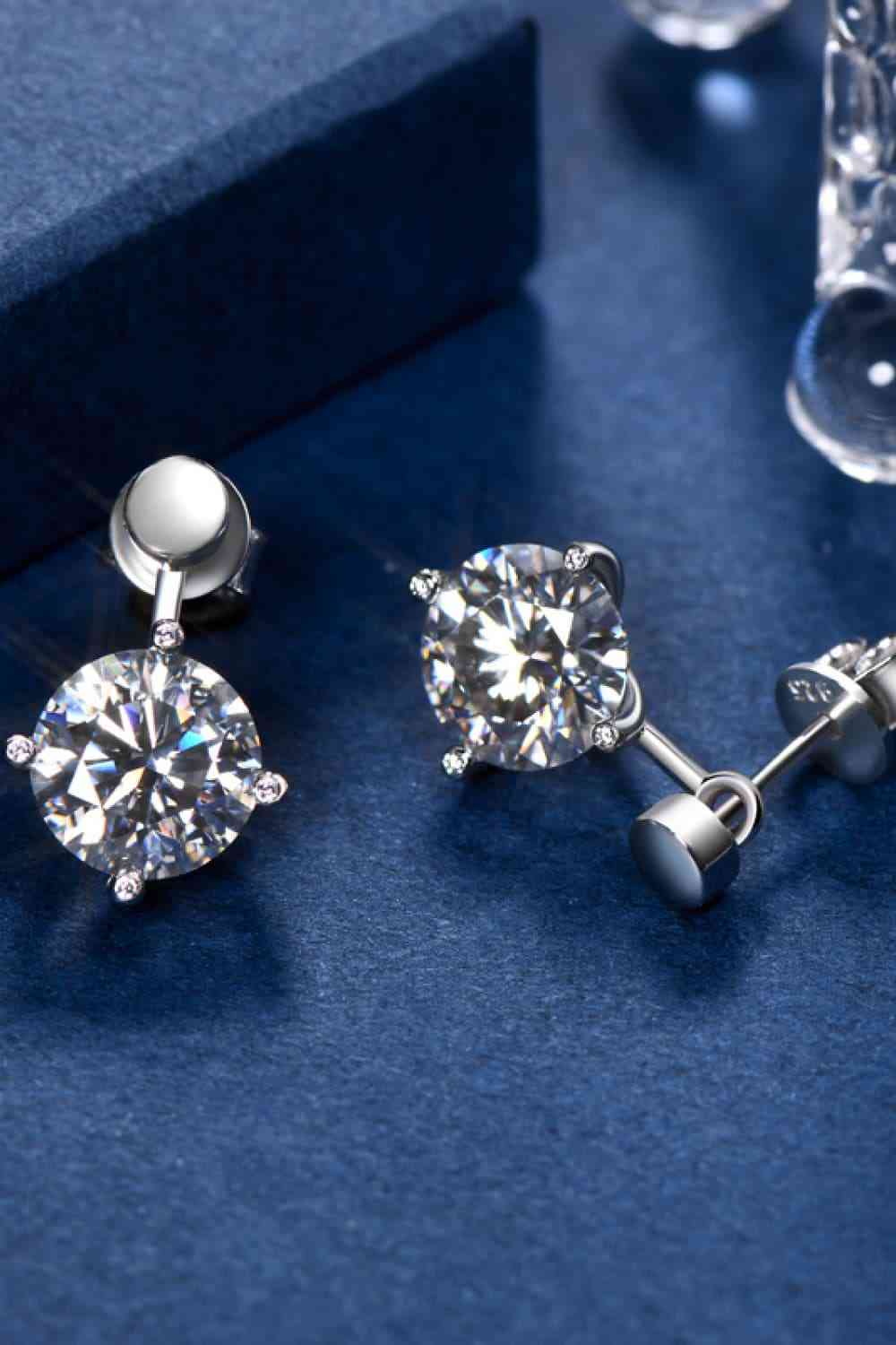 Adored 4 Carat Moissanite Drop Earrings - lolaluxeshop