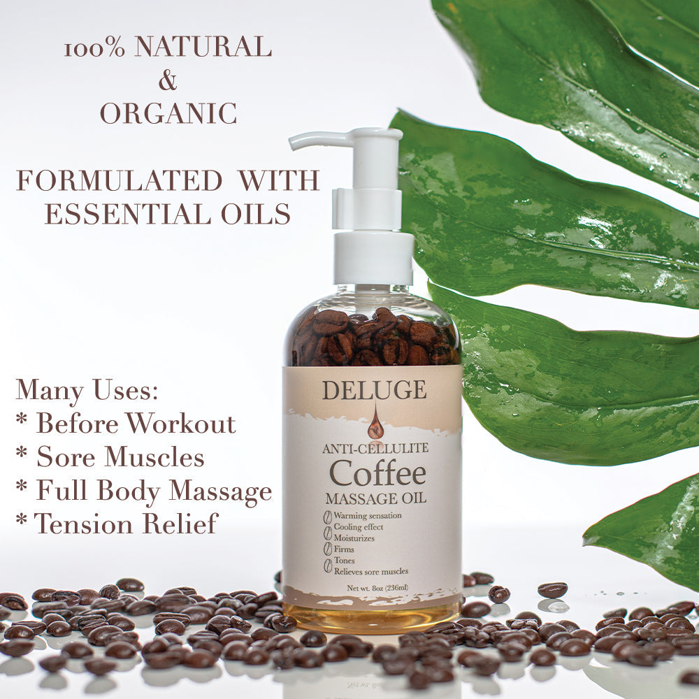 Anti-Cellulite Coffee Massage Oil - lolaluxeshop