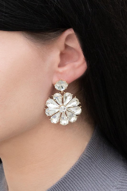 Fleur Drop Earrings - LOLA LUXE