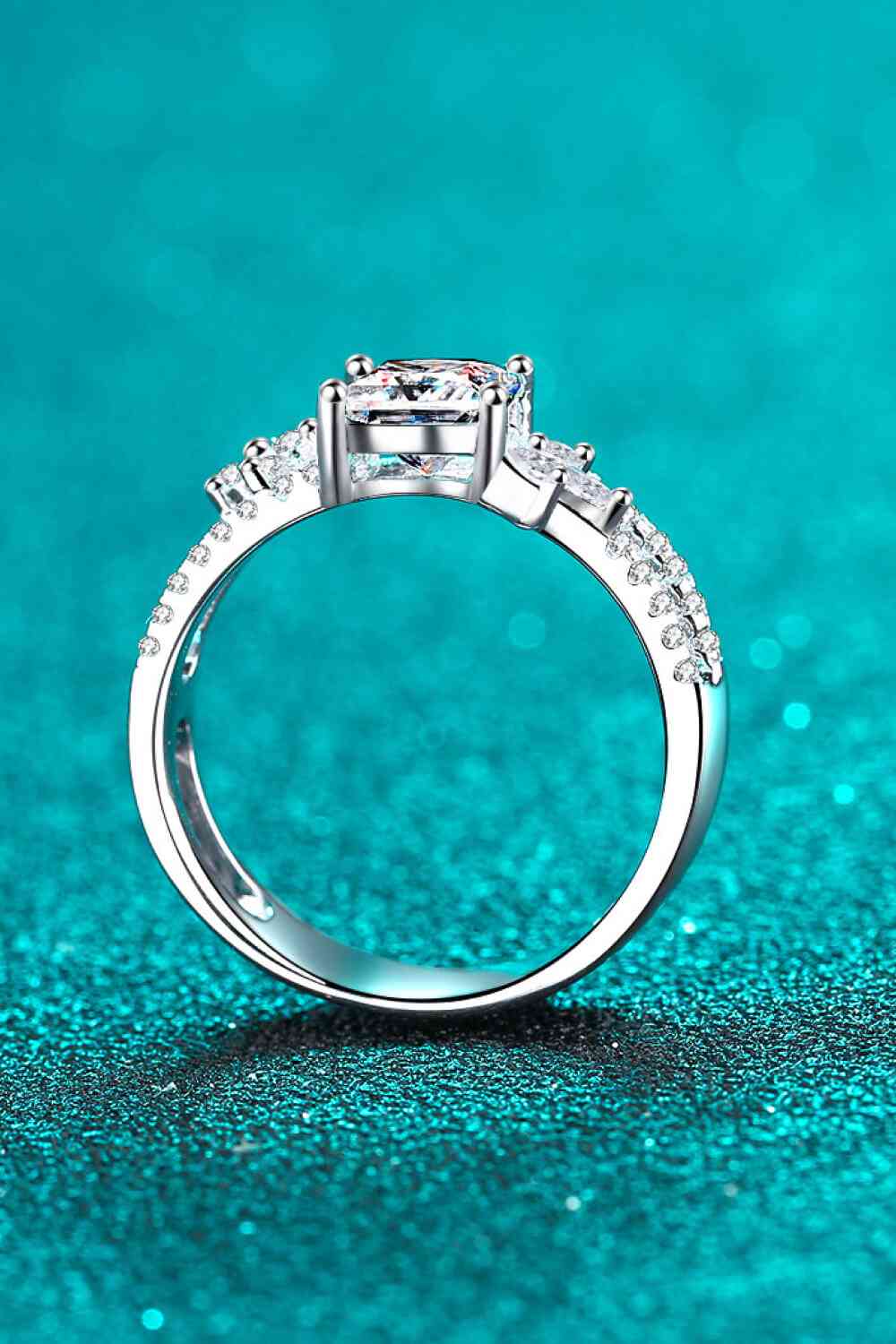 Moissanite Double Layered Ring - lolaluxeshop