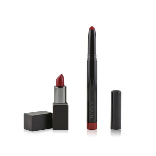 LAURA MERCIER - Velour a Deux Lip Duo (2x Lipstick) 2pcs - LOLA LUXE