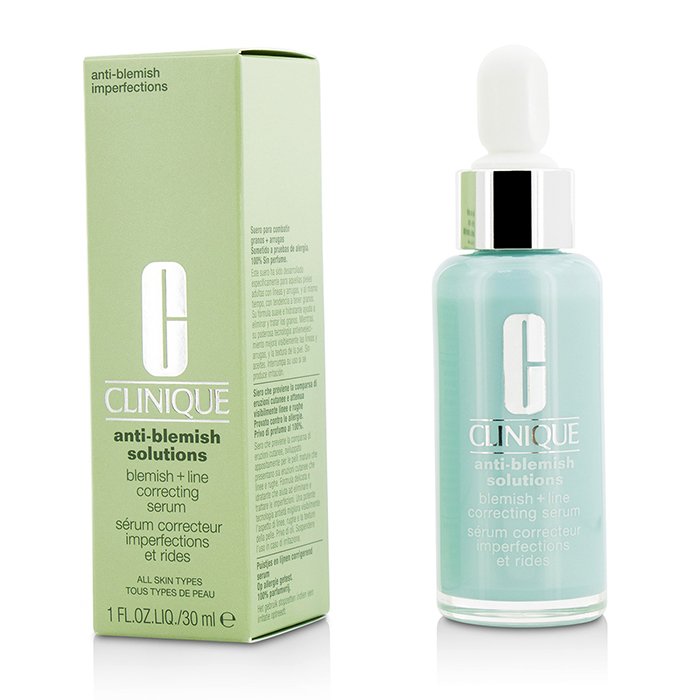 CLINIQUE - Anti-Blemish Solutions Blemish + Line Correcting Serum - LOLA LUXE