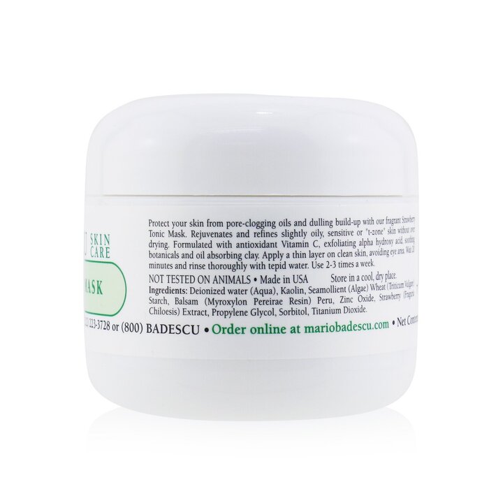 MARIO BADESCU - Strawberry Tonic Mask - For Combination/ Oily/ Sensitive Skin Types - LOLA LUXE