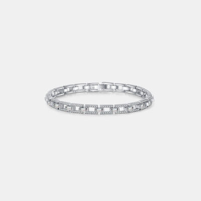 3.2 Carat Moissanite 925 Sterling Silver Bracelet - lolaluxeshop