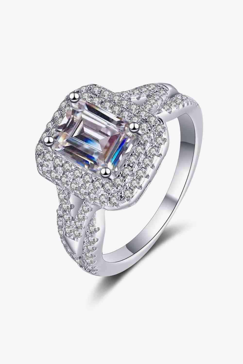 Can't Stop Your Shine 2 Carat Moissanite Ring - lolaluxeshop