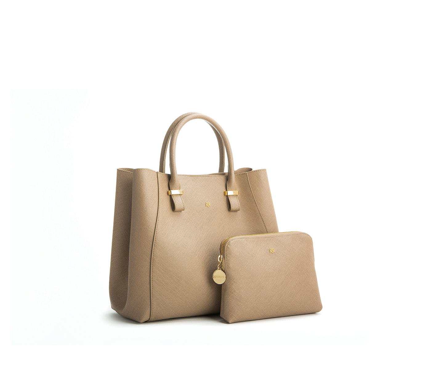 Jane - Light Brown Vegan Leather Satchel - lolaluxeshop