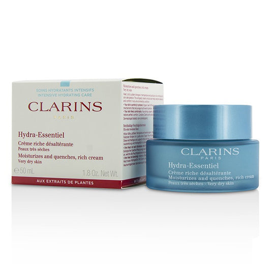 CLARINS - Hydra-Essentiel Moisturizes & Quenches Rich Cream - Very Dry Skin - LOLA LUXE