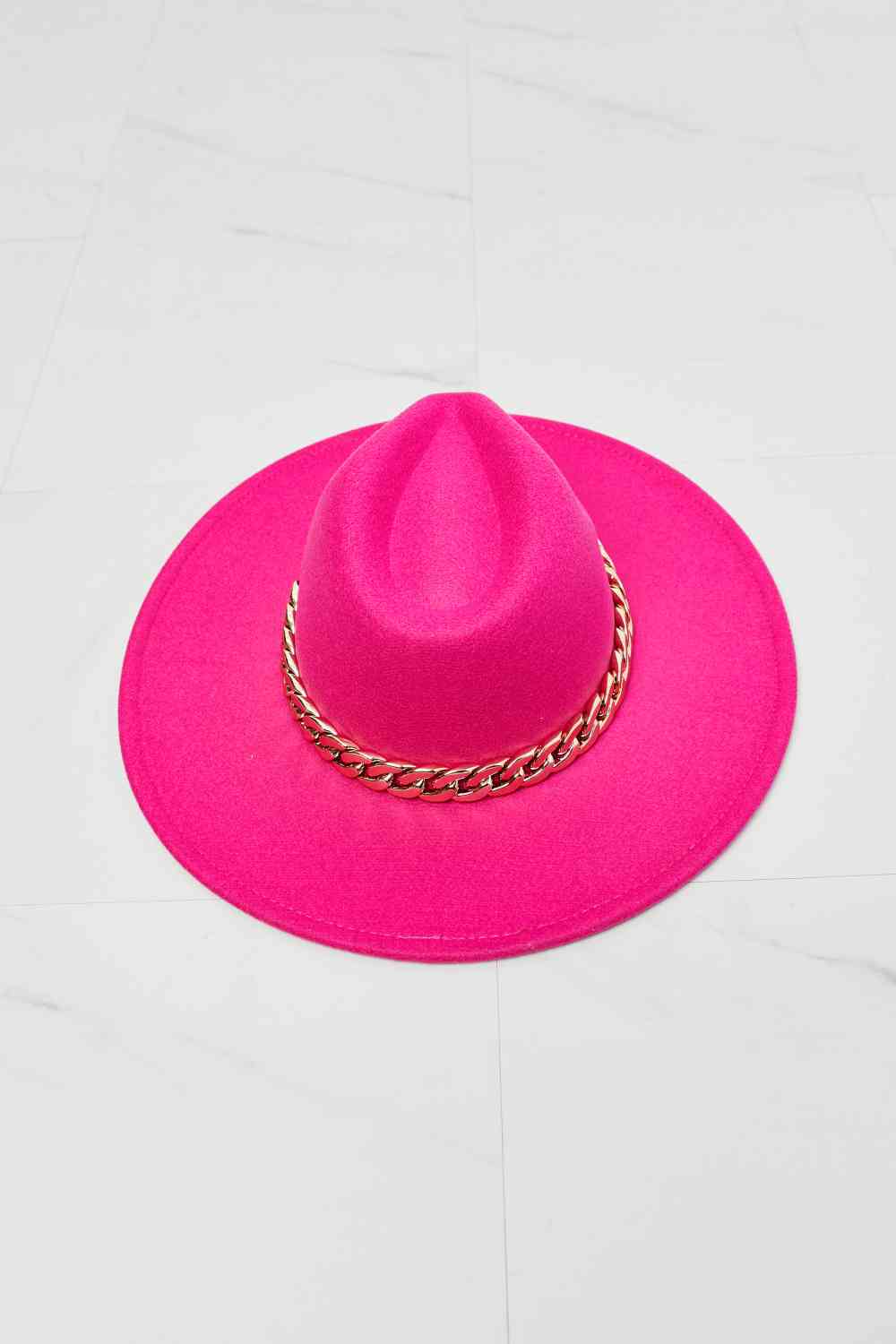 Fame Keep Your Promise Fedora Hat in Pink - lolaluxeshop