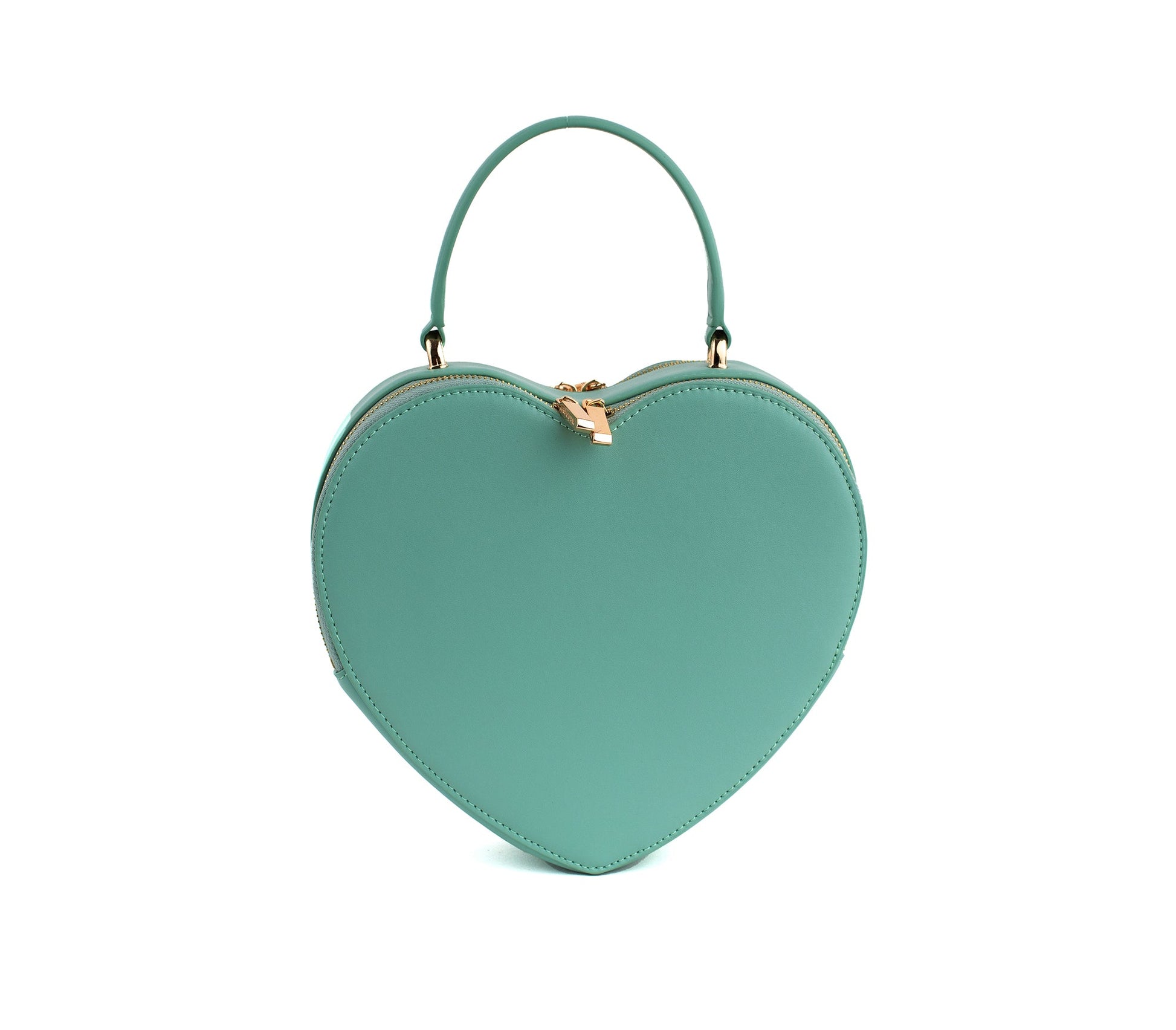 Sweetheart - Tiffany Blue Vegan Crossbody Bag - lolaluxeshop