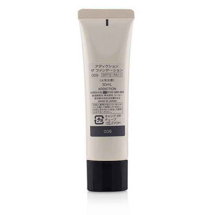 ADDICTION - The Foundation SPF 12 30ml/1.1oz - lolaluxeshop