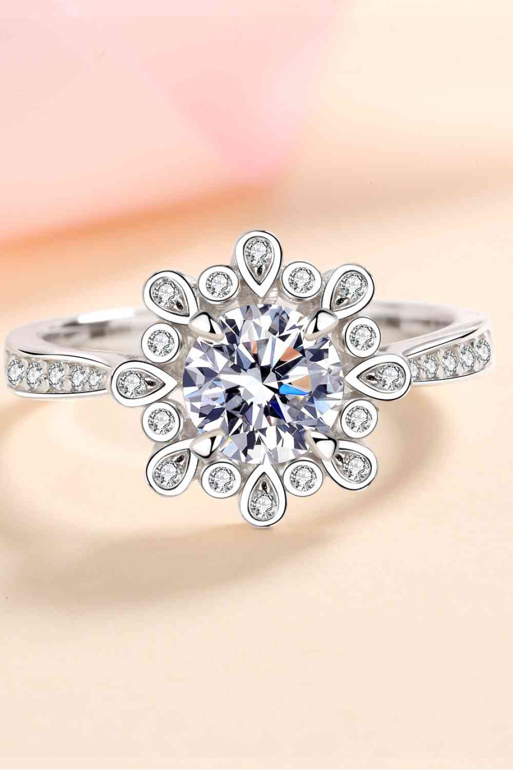 Can't Stop Your Shine 925 Sterling Silver Moissanite Ring - lolaluxeshop