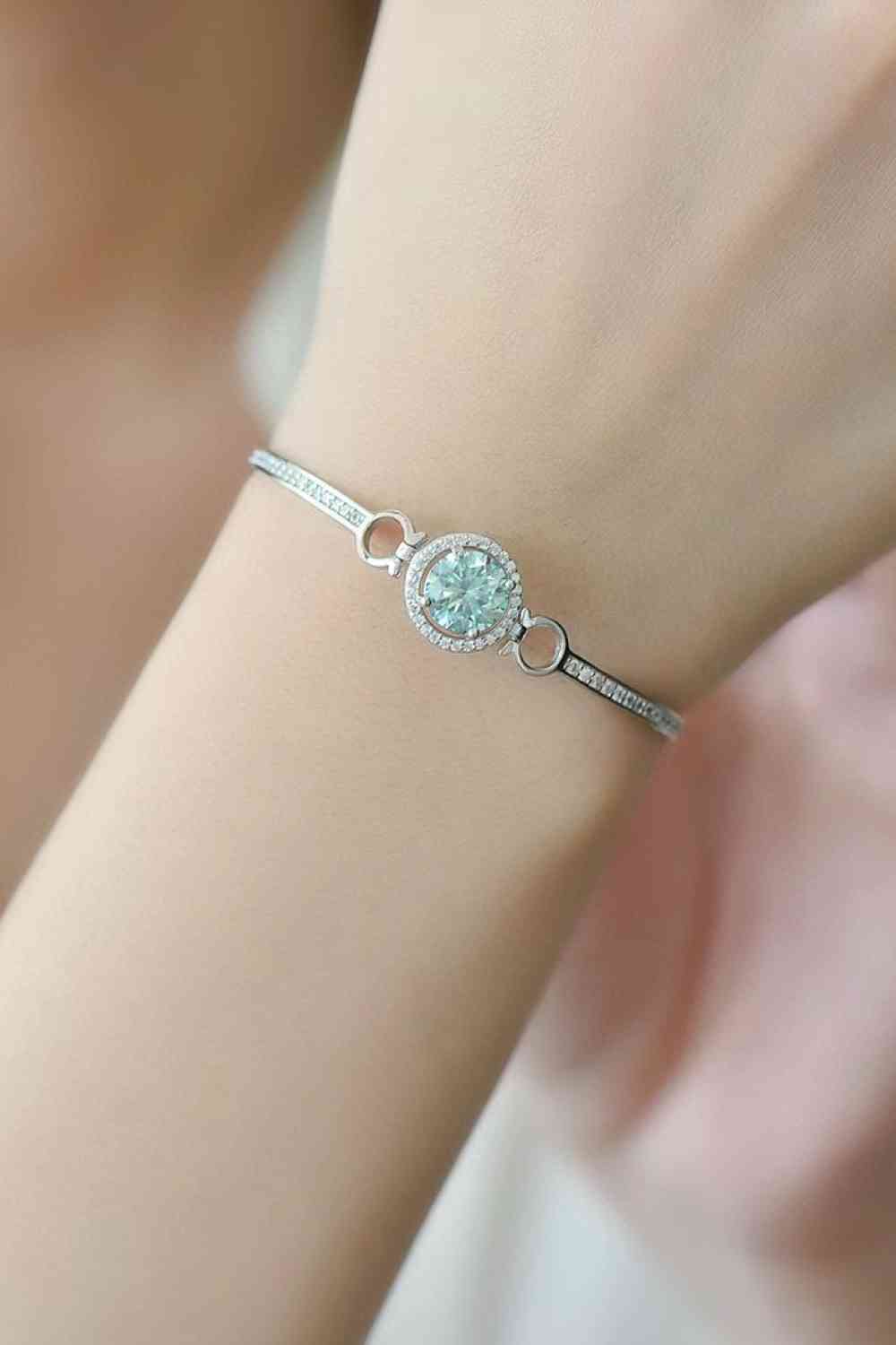 2 Carat Moissanite Platinum-Plated Bracelet - lolaluxeshop