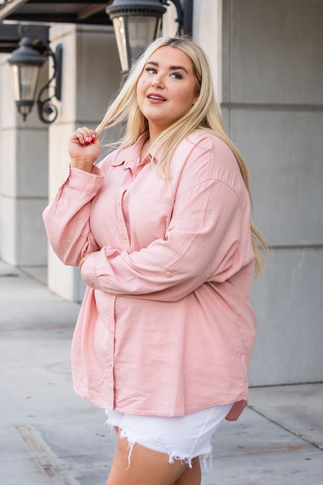 Summertime Memories Button-Down Shirt - LOLA LUXE