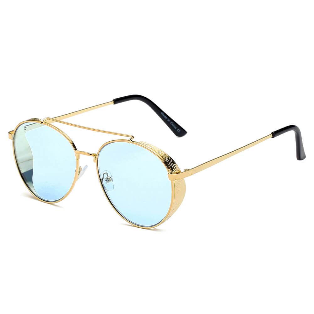 LAREDO | Modern Aviator Brow Bar Aviator Fashion Sunglasses - lolaluxeshop