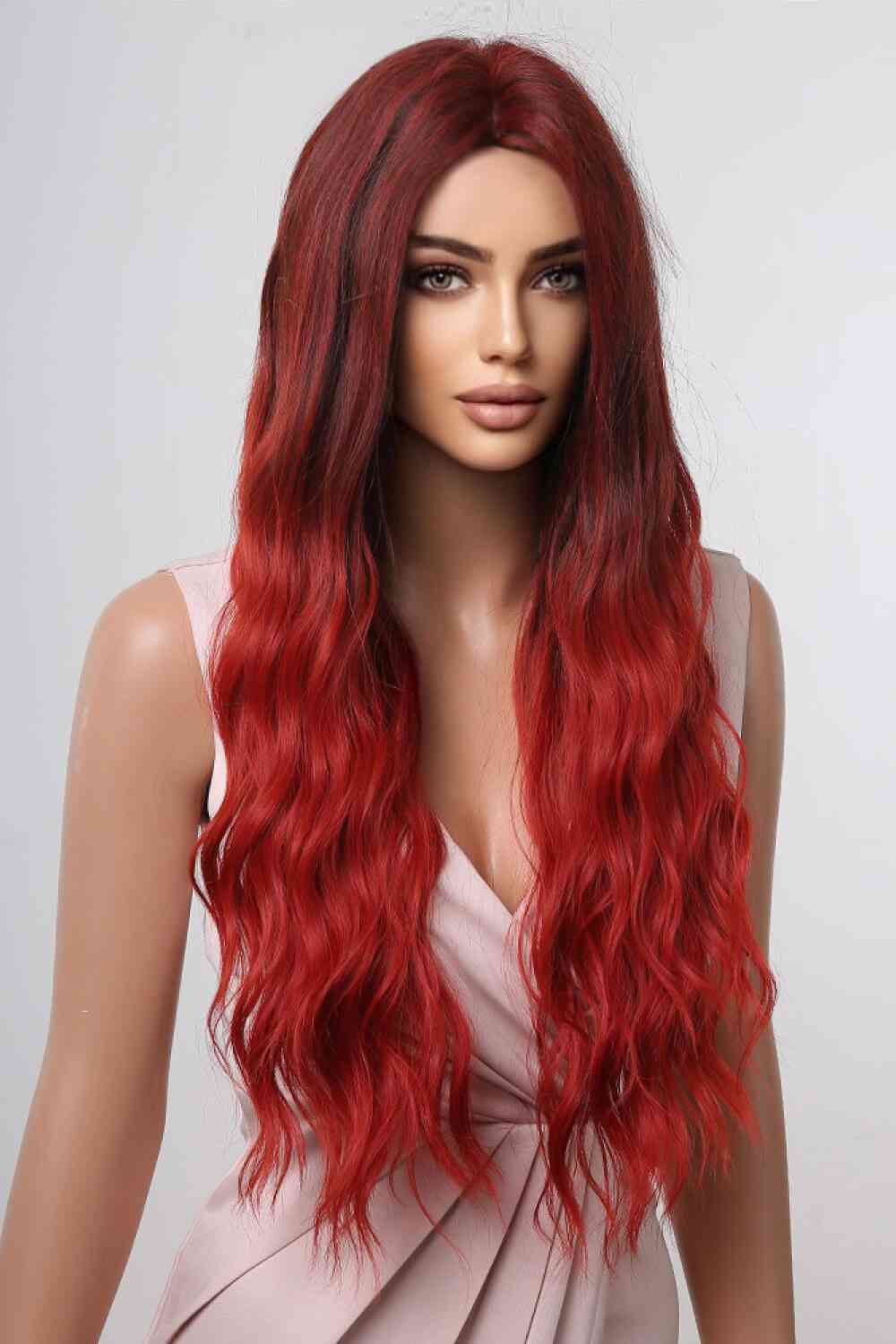 13*1" Full-Machine Wigs Synthetic Long Wave 27" - lolaluxeshop