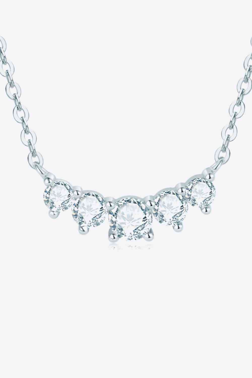 Moissanite Pendant Necklace - lolaluxeshop