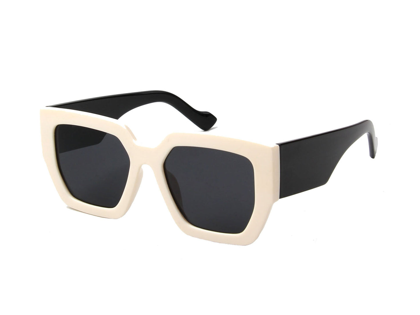 Salonika | Women Bold Square Cat Eye Fashion Sunglasses - lolaluxeshop