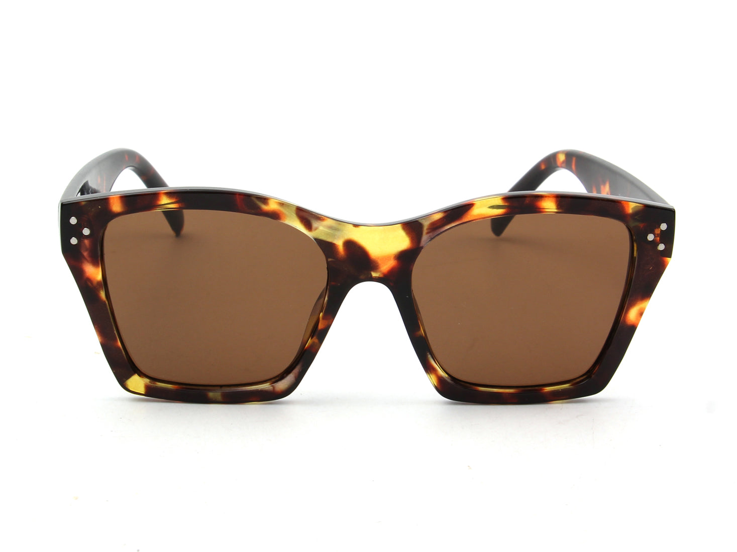 Demopolis | Women Square Retro Cat Eye Fashion Sunglasses - lolaluxeshop