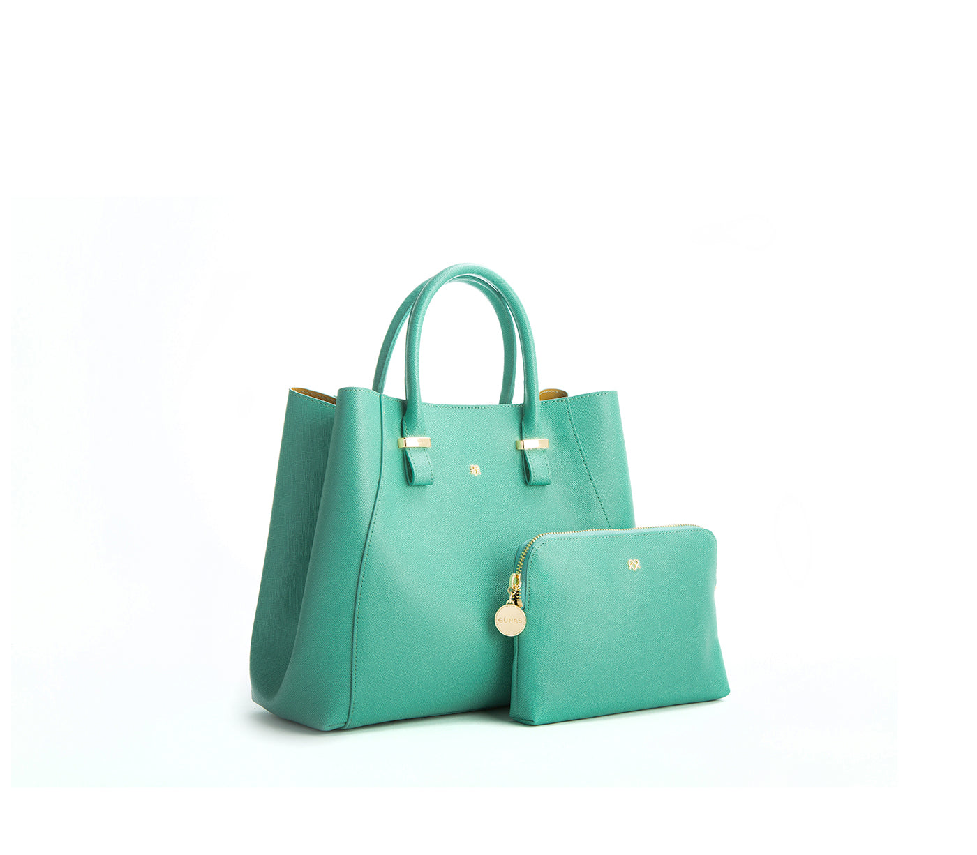 Jane - Tiffany Blue Vegan Leather Satchel - lolaluxeshop