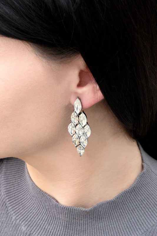 Clarity Cascade Earrings - LOLA LUXE