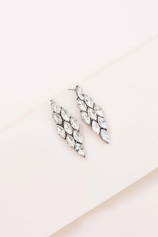 Clarity Cascade Earrings - LOLA LUXE