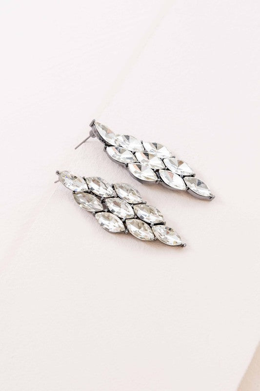 Clarity Cascade Earrings - LOLA LUXE