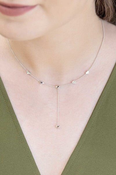 Falling in Love Lariat Necklace - LOLA LUXE