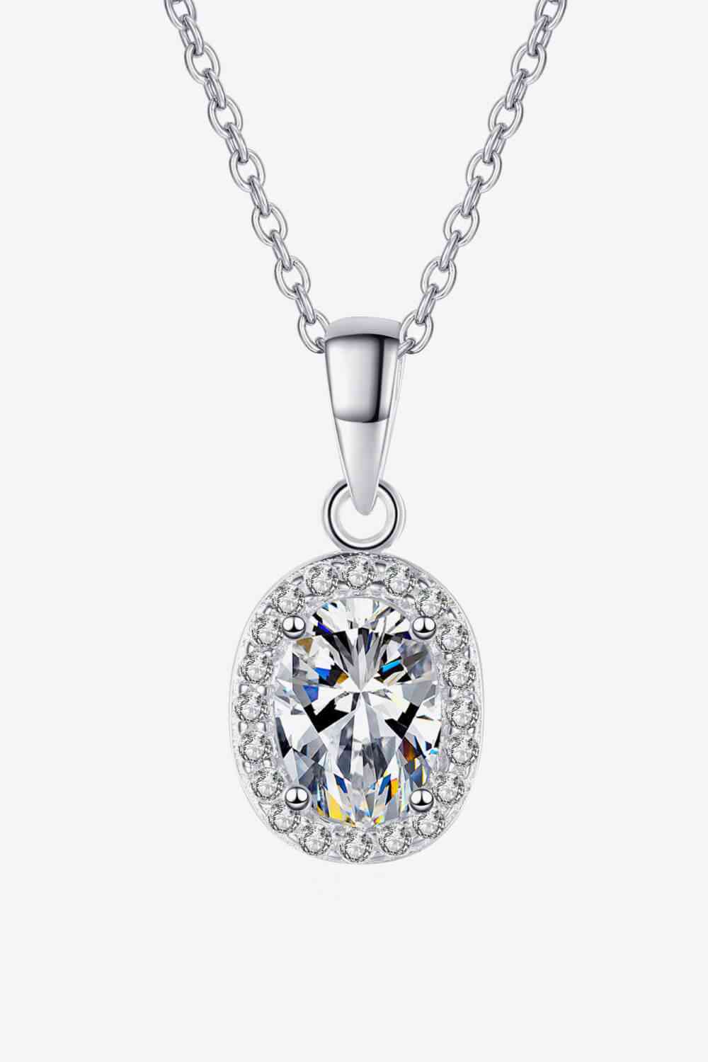 Be The One 1 Carat Moissanite Pendant Necklace - lolaluxeshop