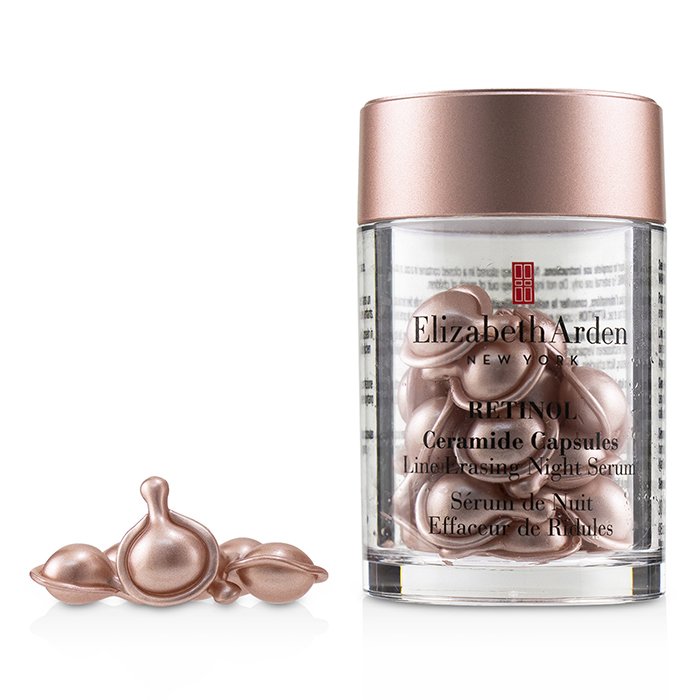 ELIZABETH ARDEN - Ceramide Retinol Capsules - Line Erasing Night Serum - LOLA LUXE