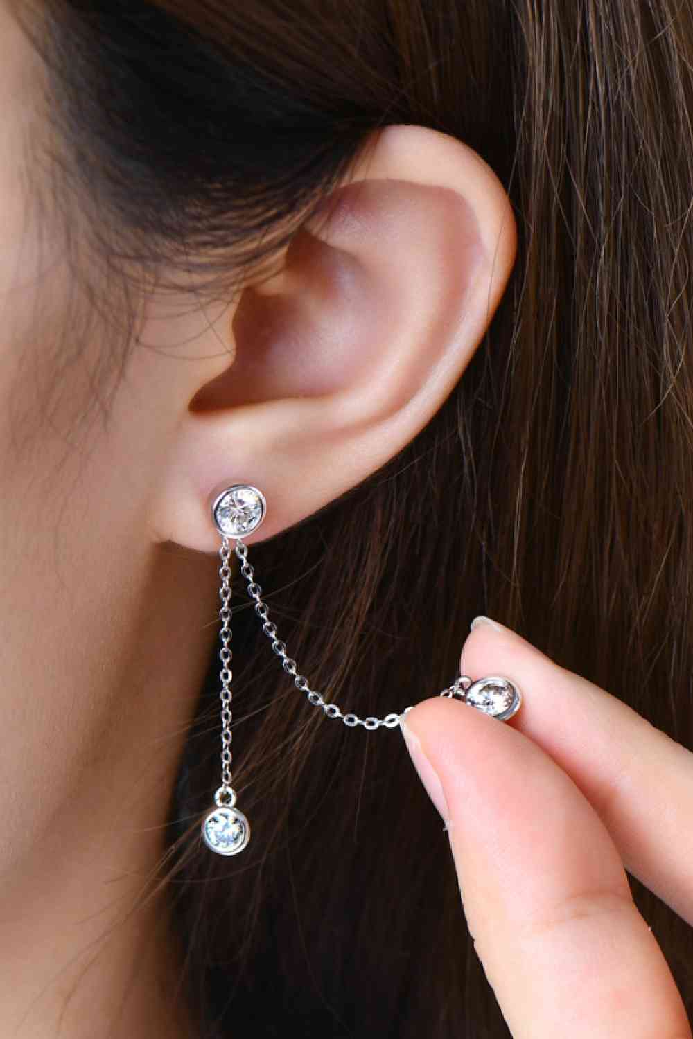 2.6 Carat Moissanite 925 Sterling Silver Earrings - lolaluxeshop