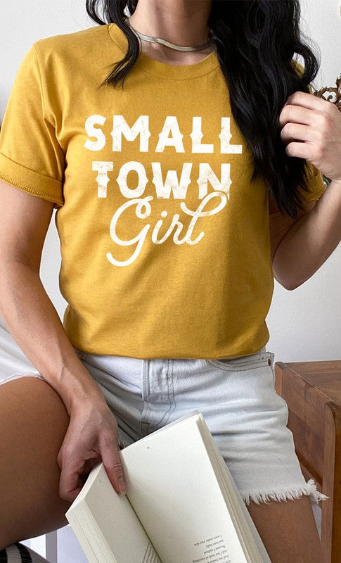 Retro Small Town Girl Graphic Tee PLUS - lolaluxeshop