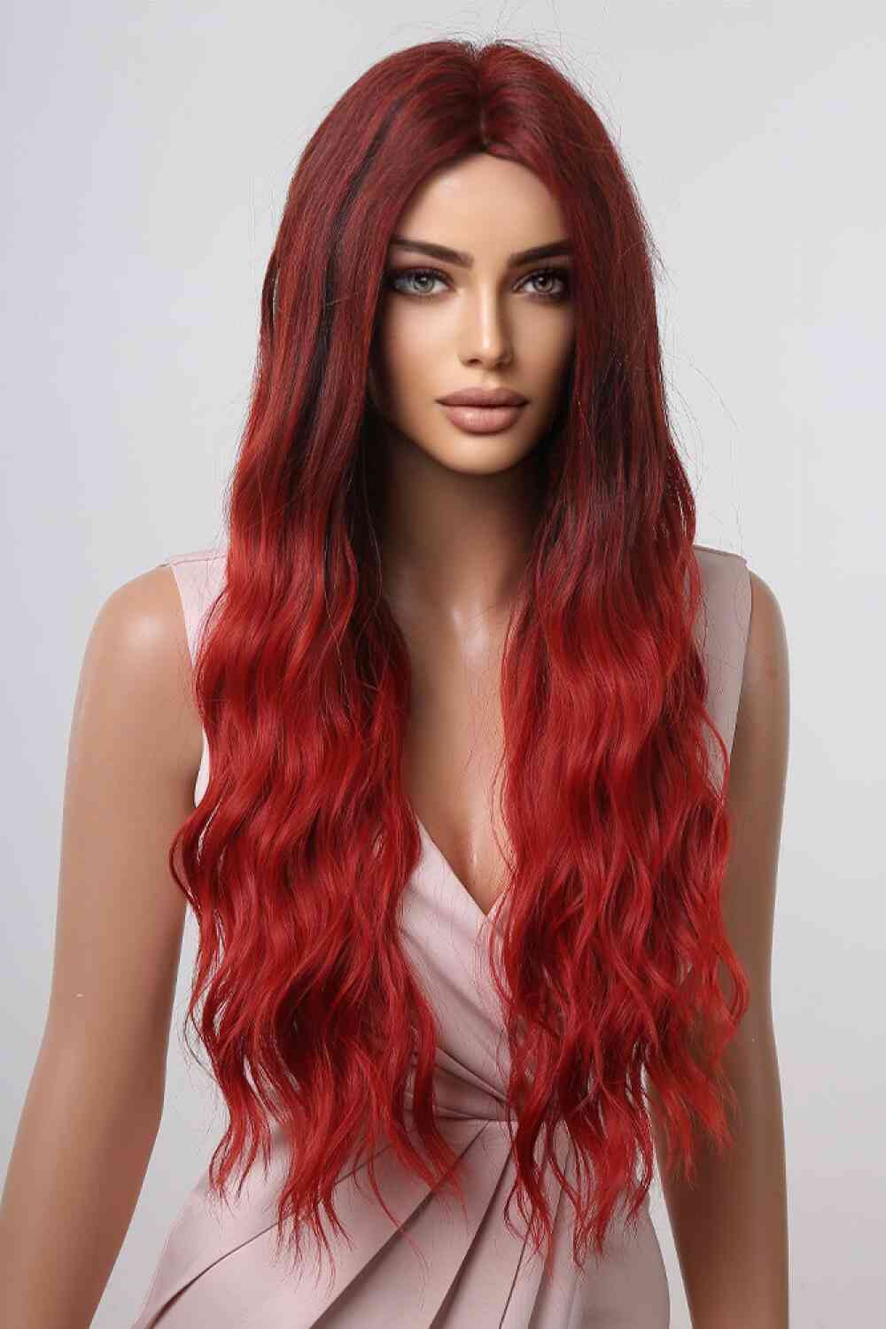 13*1" Full-Machine Wigs Synthetic Long Wave 27" - lolaluxeshop