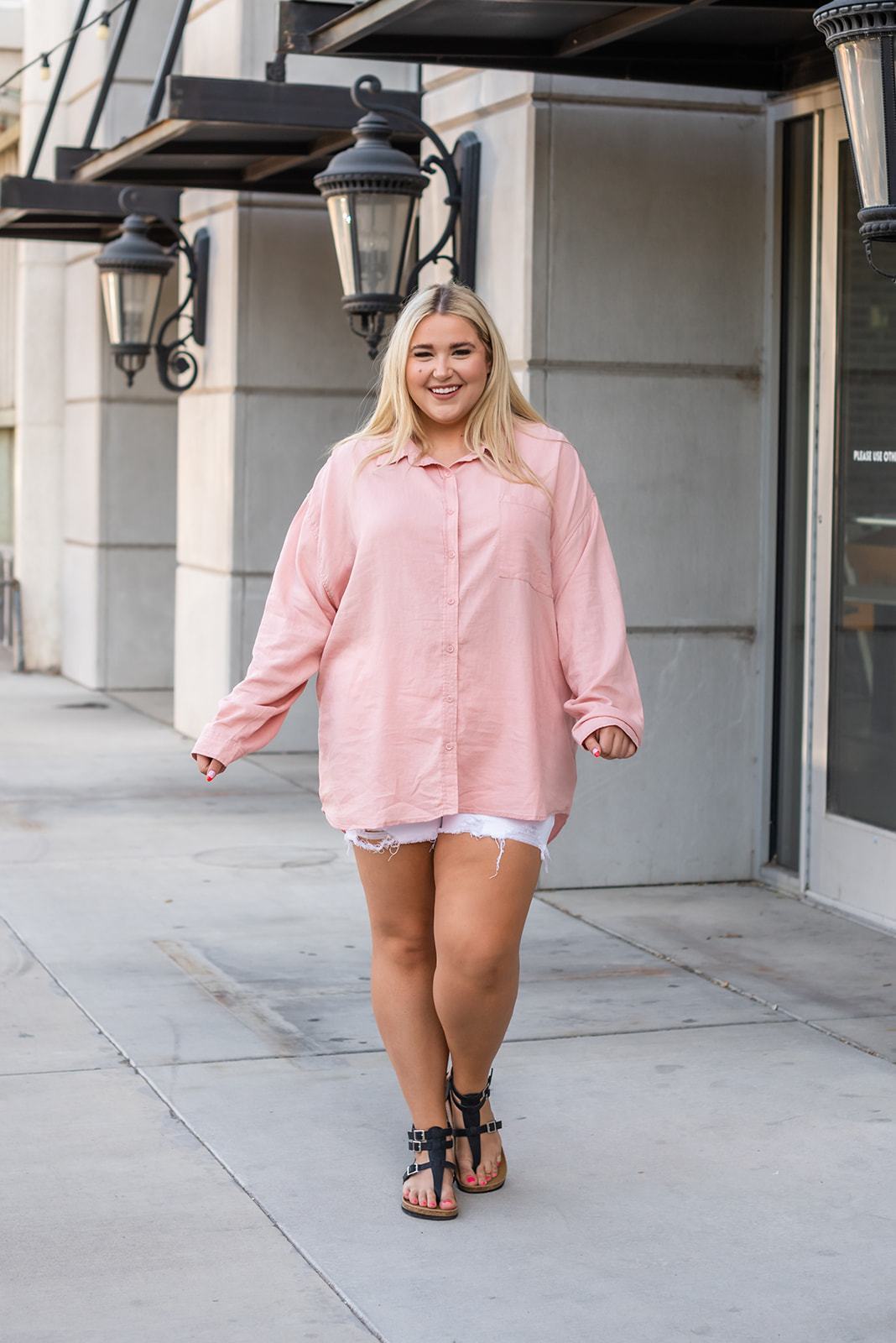 Summertime Memories Button-Down Shirt - LOLA LUXE