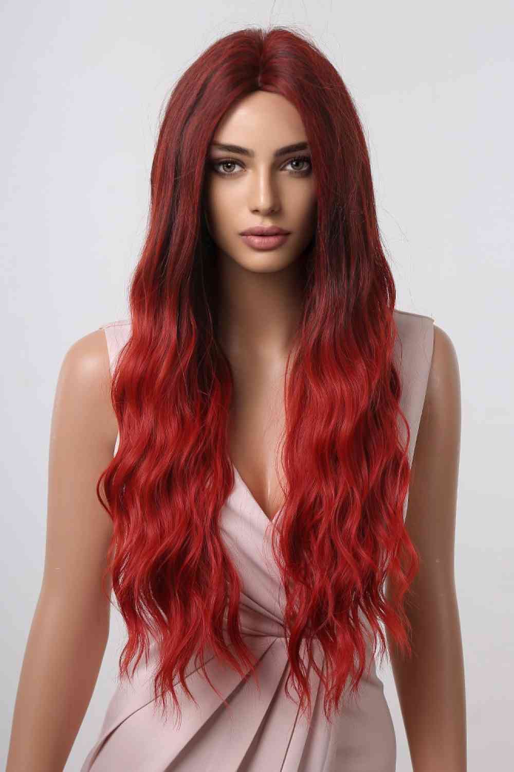 13*1" Full-Machine Wigs Synthetic Long Wave 27" - lolaluxeshop