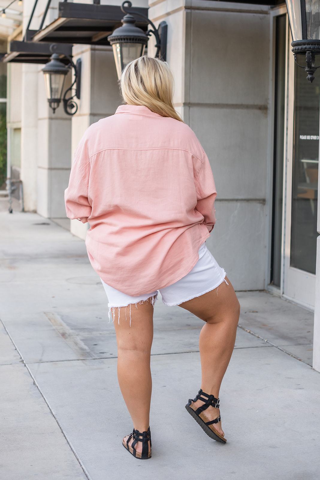 Summertime Memories Button-Down Shirt - LOLA LUXE