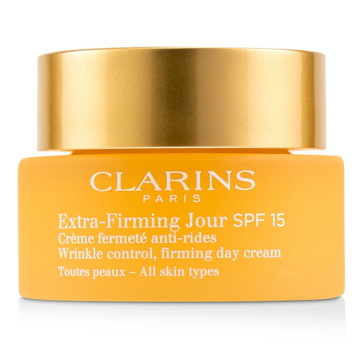 CLARINS - Extra-Firming Jour Wrinkle Control, Firming Day Cream SPF 15 - All Skin Types - LOLA LUXE