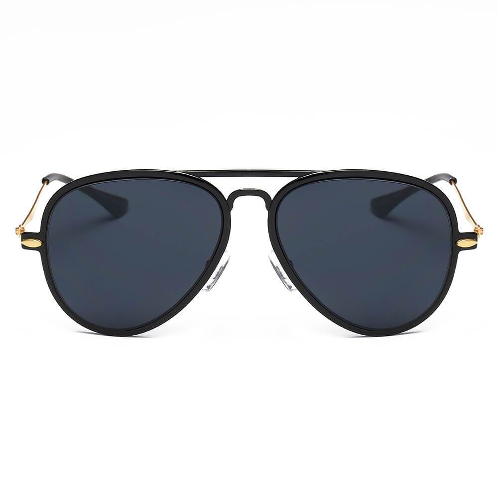 DURHAM | Unisex Mirrored Aviator Fashion Sunglasses - lolaluxeshop