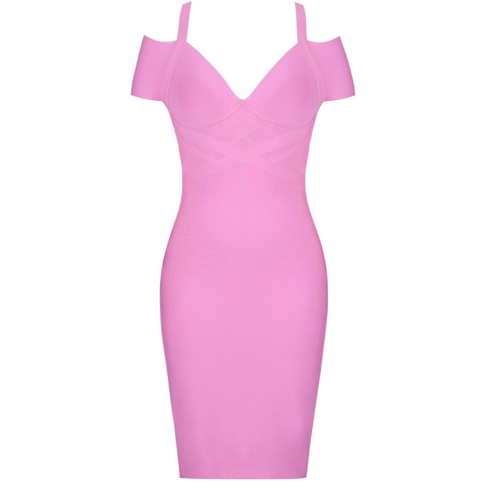 Summer Off Shoulder Bandage Dress - LOLA LUXE