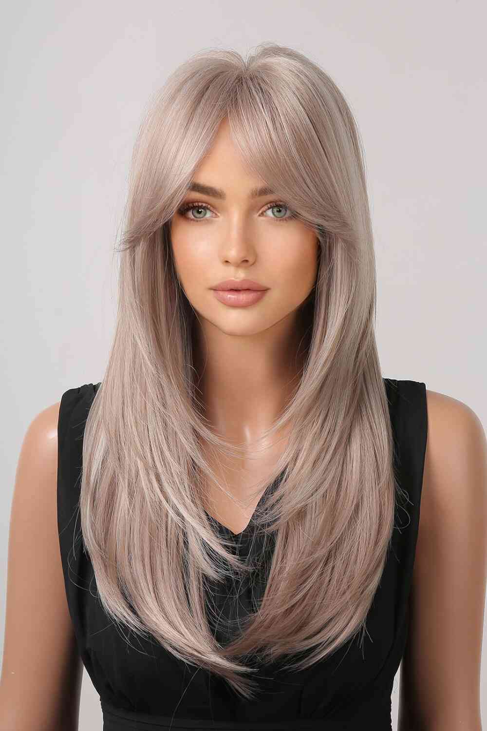 13*1" Full-Machine Wigs Synthetic Long Straight 22" - lolaluxeshop