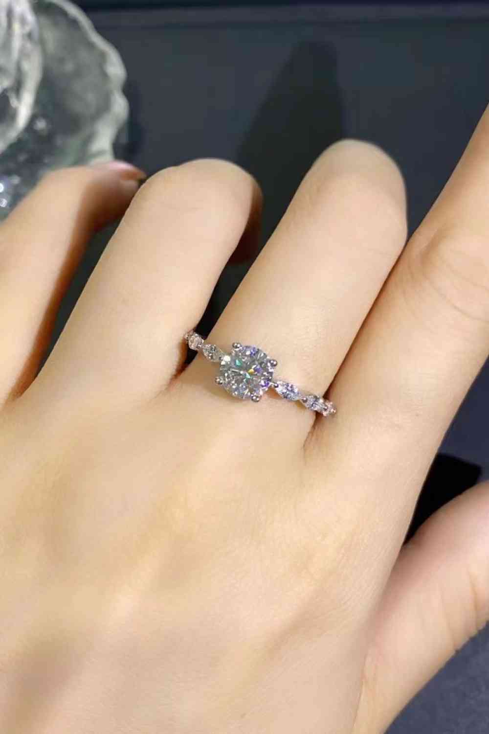 Now I See 1 Carat Moissanite Ring - lolaluxeshop